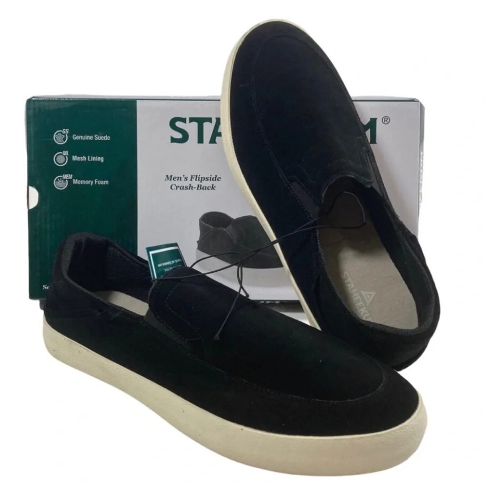 Staheekum Men's Flipside Crash Back Slip On Shoes
